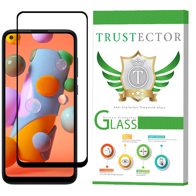محافظ صفحه نمایش سرامیکی تراستکتور مدل CRM مناسب برای گوشی موبایل سامسونگ Galaxy A11