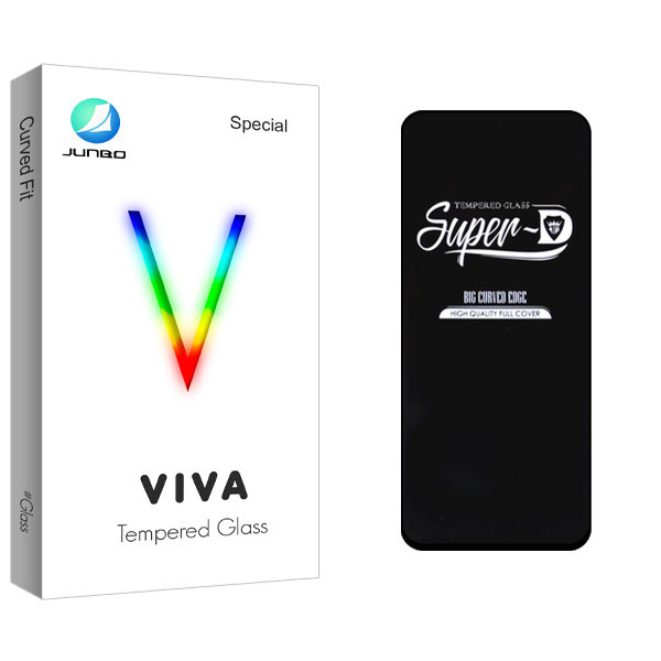 محافظ صفحه نمایش جانبو مدل Viva Glass Super-D مناسب برای گوشی موبایل اپل iPhone 13