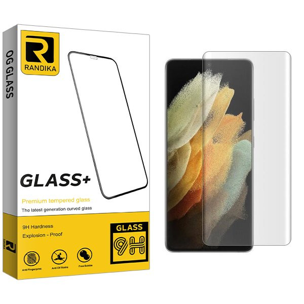 محافظ صفحه نمایش راندیکا مدل RK UV مناسب برای گوشی موبایل سامسونگ Galaxy S21 Ultra