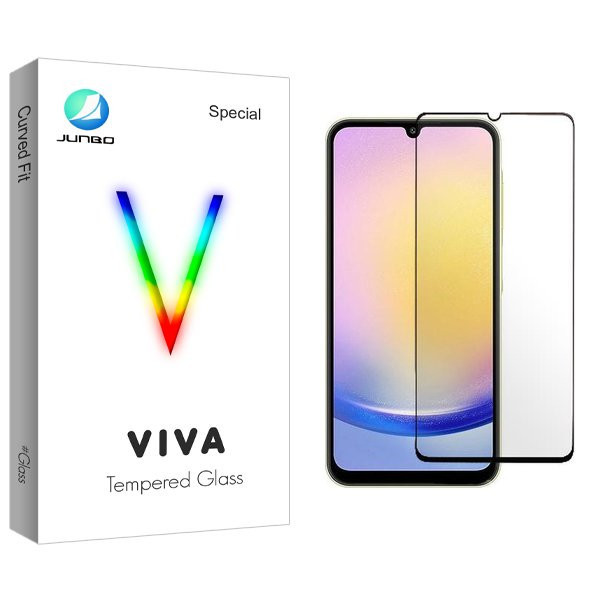 محافظ صفحه نمایش شیشه ای جانبو مدل Viva مناسب برای گوشی موبایل سامسونگ Galaxy A15 5G/A15/A25