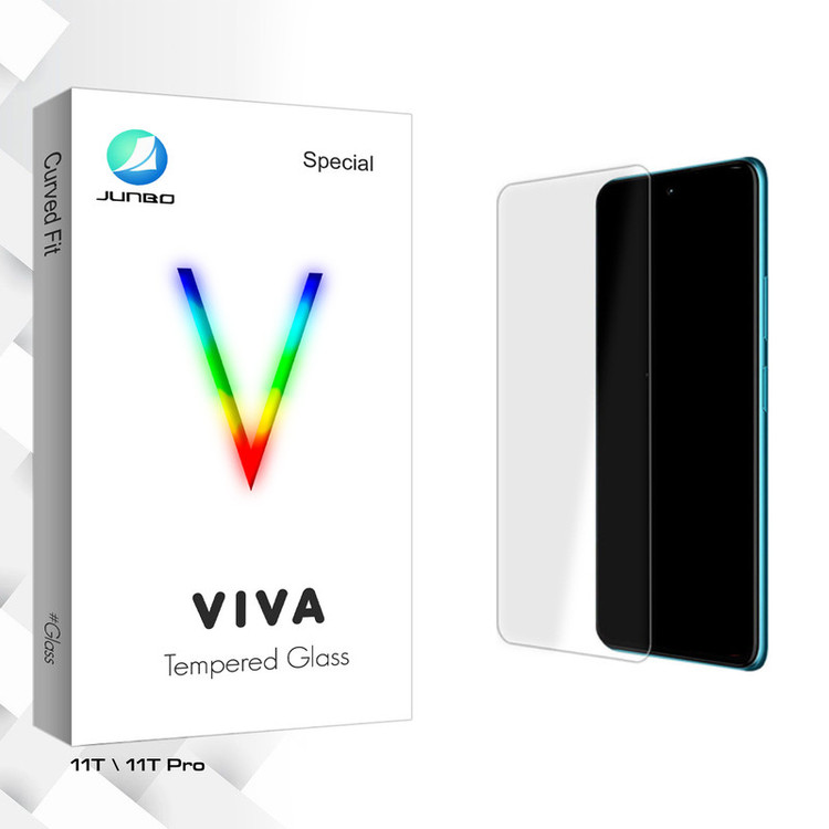 محافظ صفحه نمایش شیشه ای جانبو مدل Viva Glass MIX مناسب برای گوشی موبایل شیائومی 11T \ 11T Pro