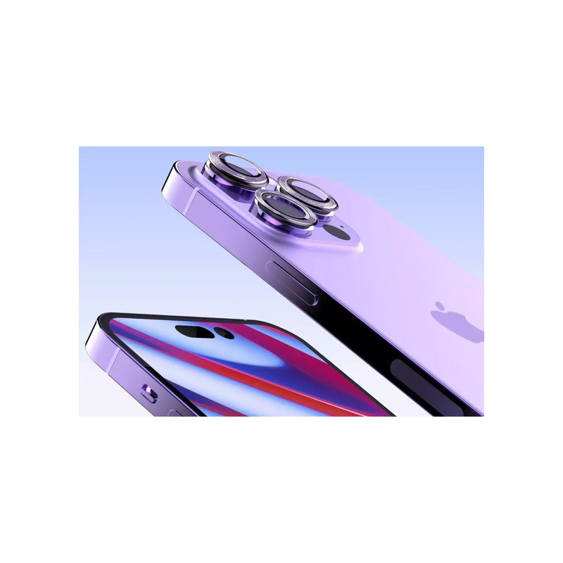 محافظ لنز دوربین گلس استار مدل RING مناسب برای گوشی موبایل اپل iPhone 14