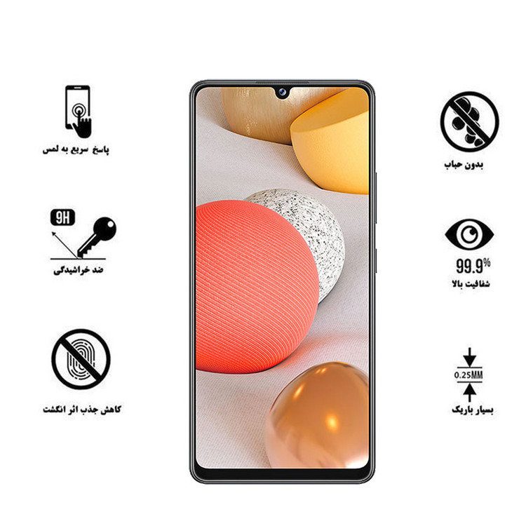 محافظ صفحه نمایش سرامیکی تراستکتور مدل CMA-T مناسب برای گوشی موبایل سامسونگ Galaxy A42