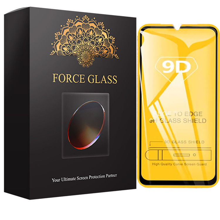 محافظ صفحه نمایش فورس گلس مدل 9DFulGlass مناسب برای گوشی موبایل هوآوی Y70
