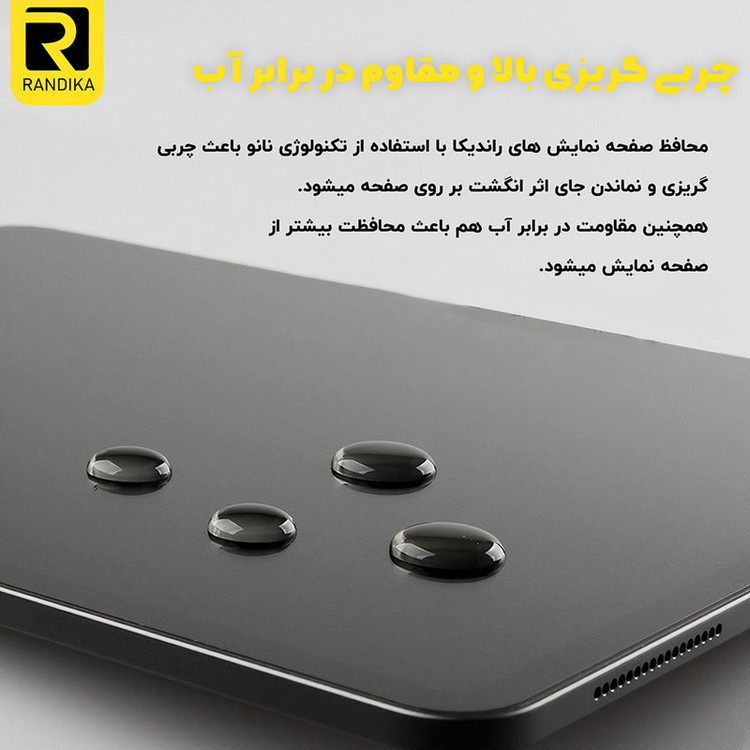 محافظ صفحه نمایش راندیکا مدل RK مناسب برای گوشی موبایل سامسونگ Galaxy A50s