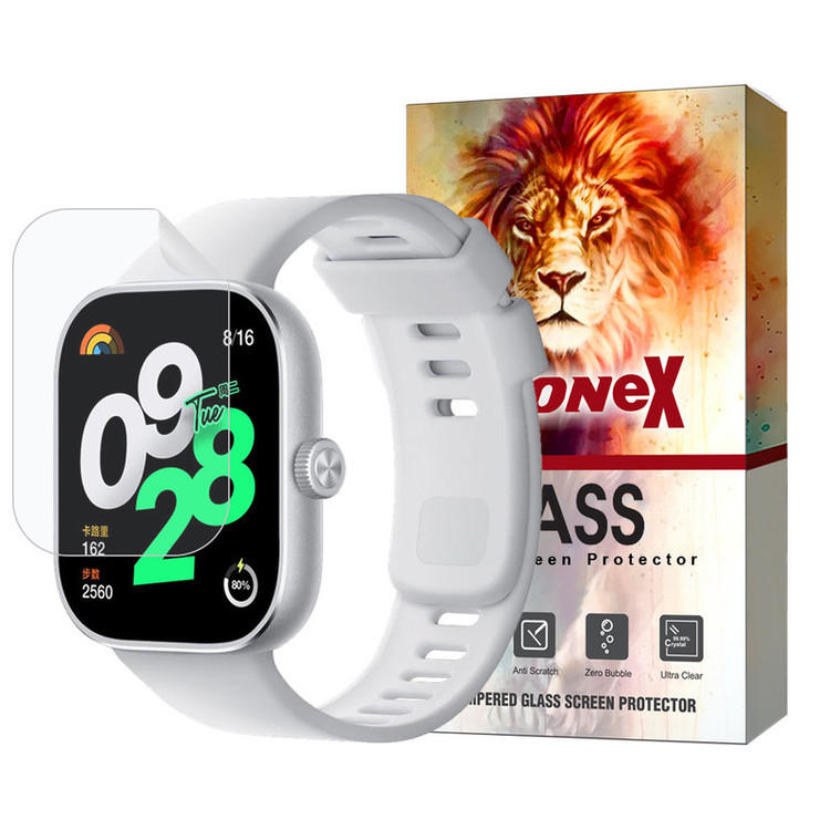 محافظ صفحه نمایش هیدروژل لایونکس مدل MTBWL مناسب برای ساعت هوشمند شیائومی Redmi Watch 4