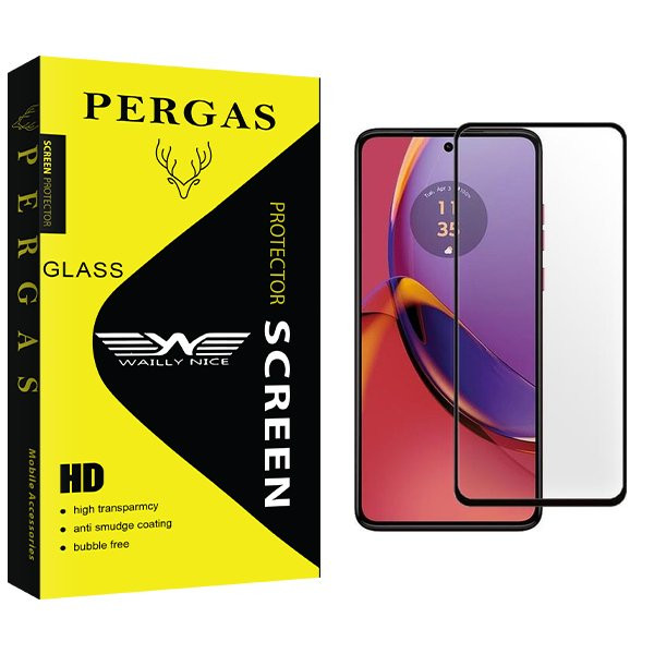 محافظ صفحه نمایش شیشه ای وایلی نایس مدل Pergas مناسب برای گوشی موبایل موتورولا Moto G84