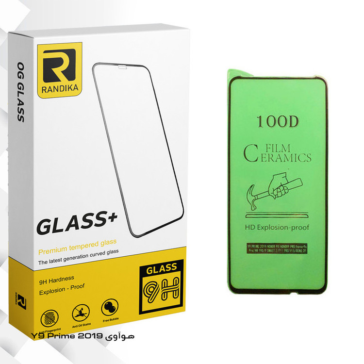 محافظ صفحه نمایش سرامیکی راندیکا مدل GLD مناسب برای گوشی موبایل Y9 Prime 2019