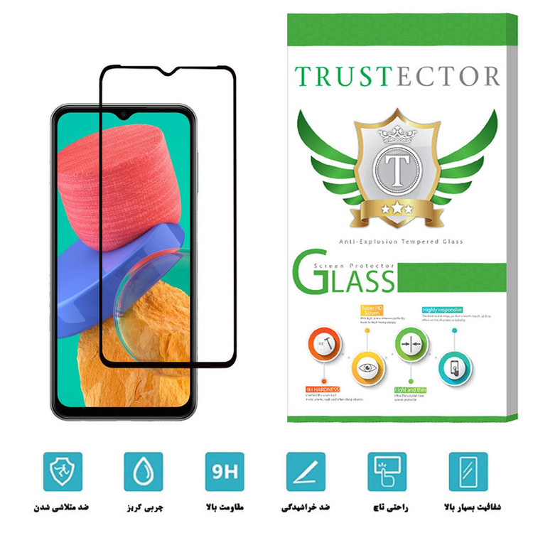 محافظ صفحه نمایش سرامیکی تراستکتور مدل CRT مناسب برای گوشی موبایل سامسونگ Galaxy M33