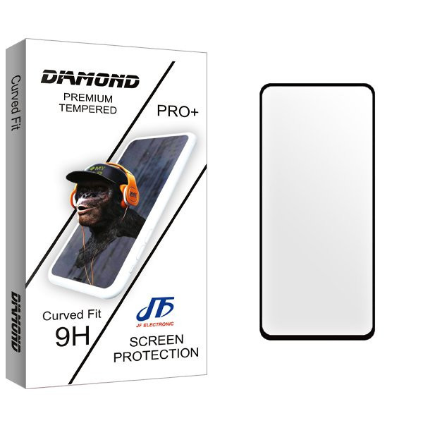 محافظ صفحه نمایش شیشه ای جی اف مدل Diamond SuperD Antistatic مناسب برای گوشی موبایل موتورولا Moto G14