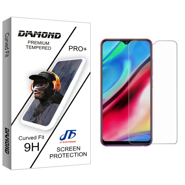 محافظ صفحه نمایش جی اف مدل Diamond glass مناسب برای گوشی موبایل سامسونگ Galaxy M20