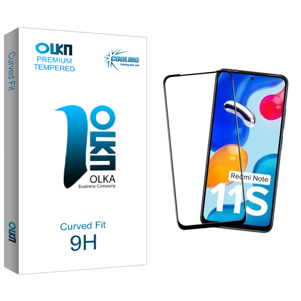 محافظ صفحه نمایش شیشه ای کولینگ مدل Olka مناسب برای گوشی موبایل شیائومی redmi note 11 s