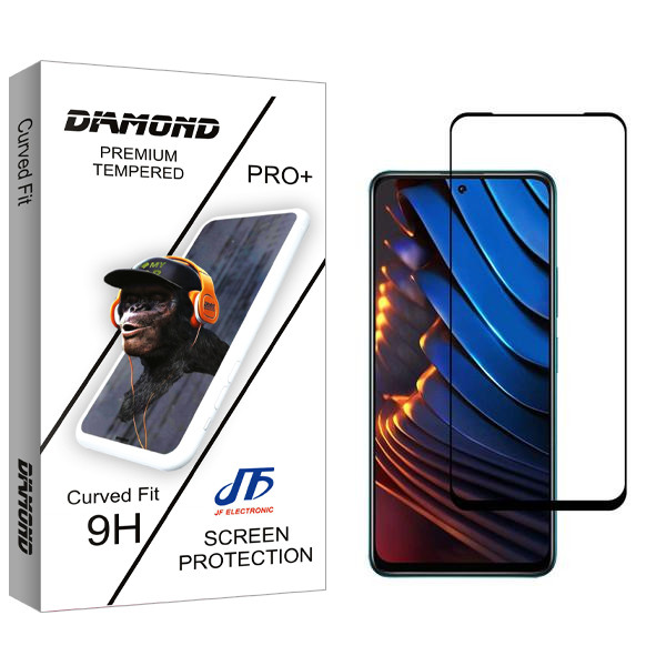 محافظ صفحه نمایش جی اف مدل Diamond مناسب برای گوشی موبایل شیائومی Poco X3 GT