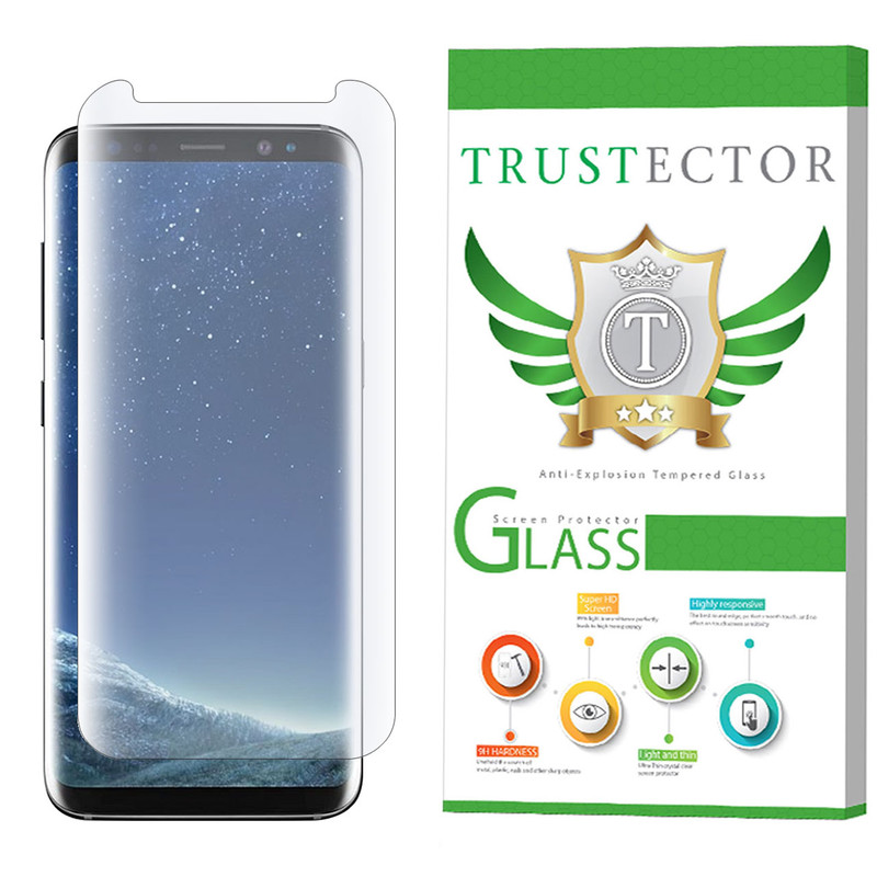 محافظ صفحه نمایش یووی لایت تراستکتور مدل UVT مناسب برای گوشی موبایل سامسونگ Galaxy S9 Plus
