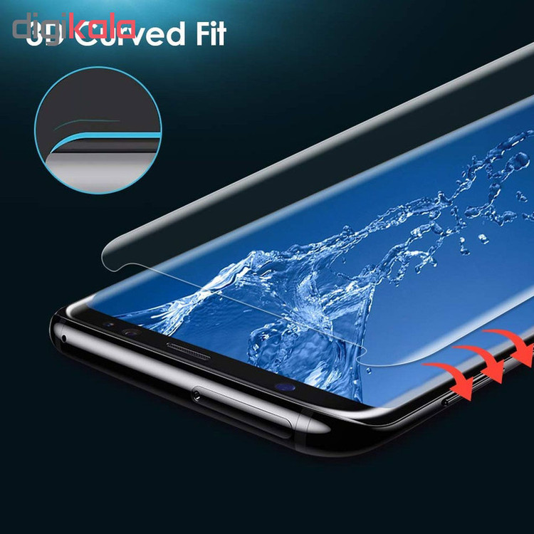 محافظ صفحه نمایش یووی لایت تراستکتور مدل UVT مناسب برای گوشی موبایل سامسونگ Galaxy S9 Plus