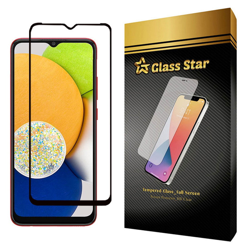 محافظ صفحه نمایش سرامیکی گلس استار مدل CRG-Glass مناسب برای گوشی موبایل سامسونگ Galaxy A03