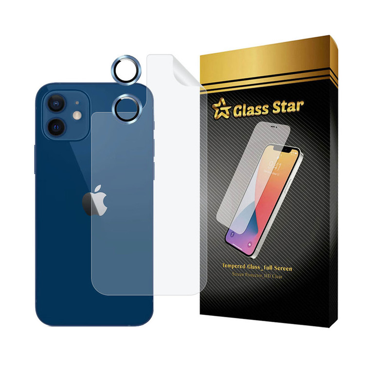 محافظ پشت گوشی گلس استار مدل MTBRING مناسب برای گوشی موبایل اپل iPhone 12 mini