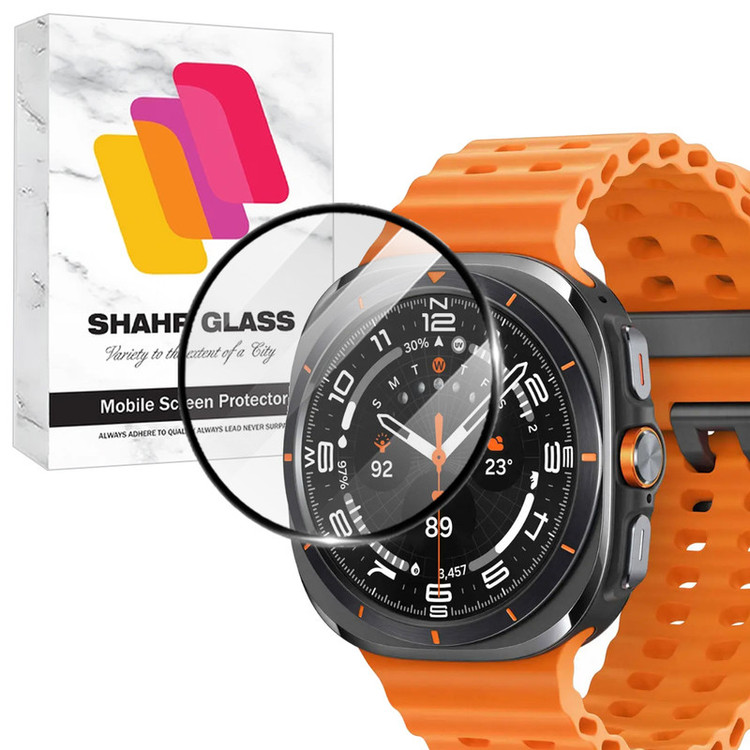 محافظ صفحه نمایش شهر گلس مدل SWPM مناسب برای ساعت هوشمند سامسونگ Galaxy Watch Ultra / SM-L705F
