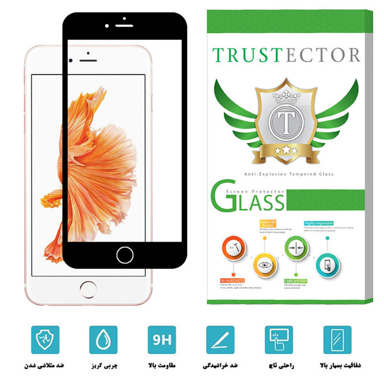 محافظ صفحه نمایش سرامیکی تراستکتور مدل CMC-T مناسب برای گوشی موبایل اپل iPhone 6s Plus