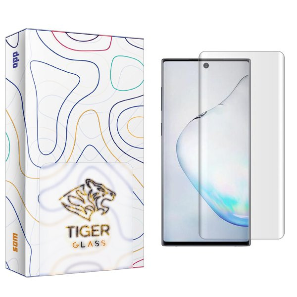 محافظ صفحه نمایش تایگر گلس مدل APL2 UV مناسب برای گوشی موبایل سامسونگ Galaxy Note 10