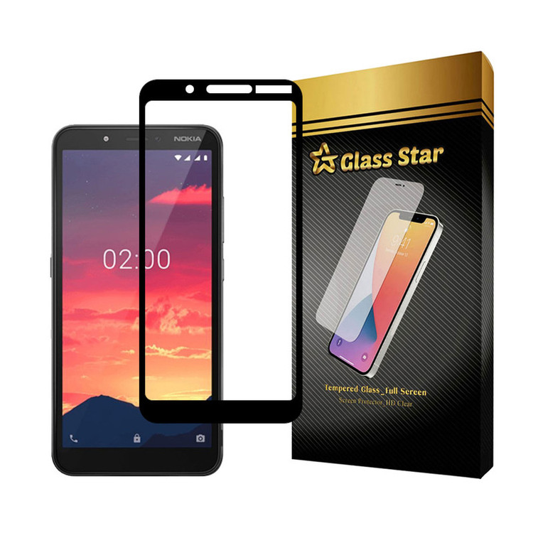 محافظ صفحه نمایش گلس استار مدل FULSLGS مناسب برای گوشی موبایل نوکیا C2