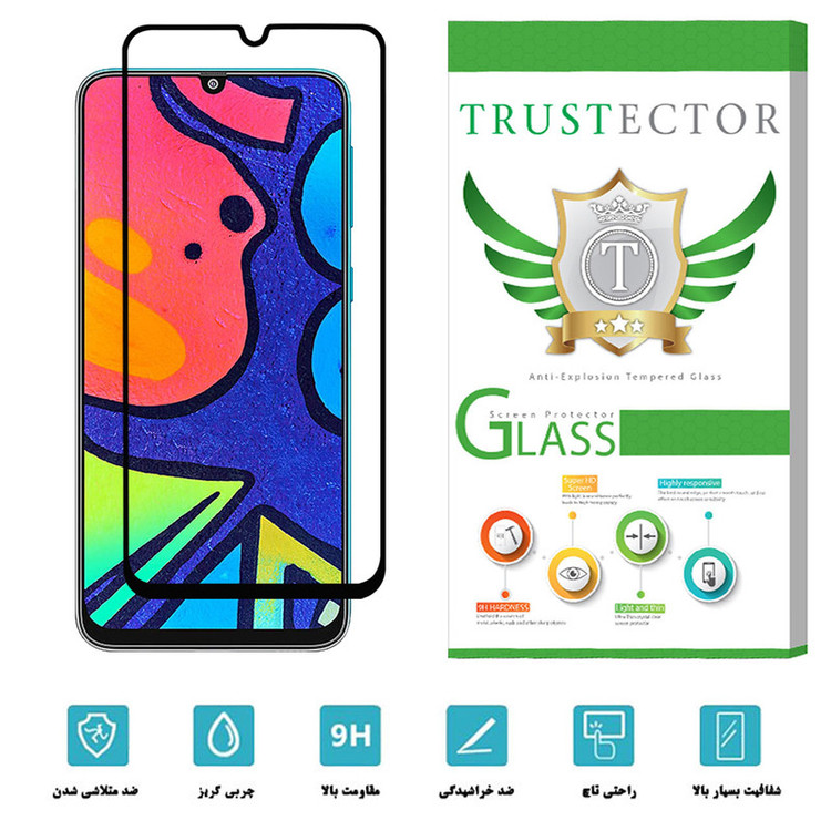 محافظ صفحه نمایش تراستکتور مدل GSS مناسب برای گوشی موبایل سامسونگ Galaxy F41