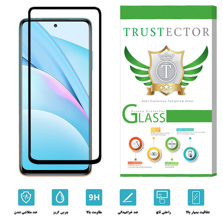 محافظ صفحه نمایش سرامیکی تراستکتور مدل CRM مناسب برای گوشی موبایل شیائومی Mi 10T Lite