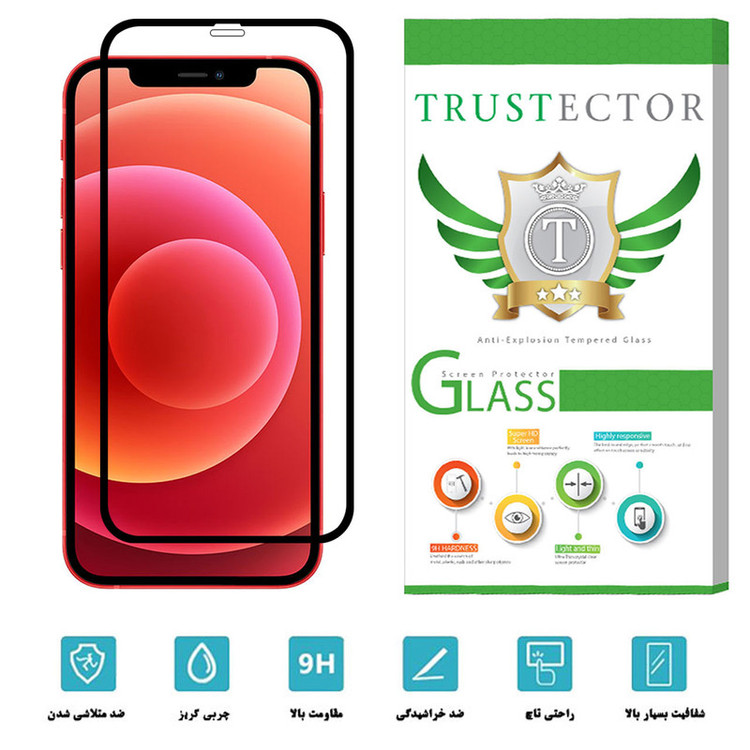 محافظ صفحه نمایش سرامیکی تراستکتور مدل CRM مناسب برای گوشی موبایل اپل iPhone 12 mini