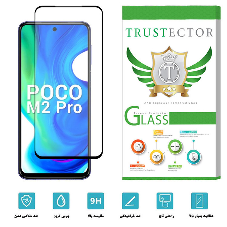 محافظ صفحه نمایش سرامیکی تراستکتور مدل CMA-T مناسب برای گوشی موبایل شیائومی Poco M2 Pro