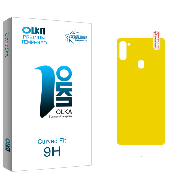 محافظ پشت گوشی کولینگ مدل Olka Glass مناسب برای گوشی موبایل سامسونگ Galaxy M11