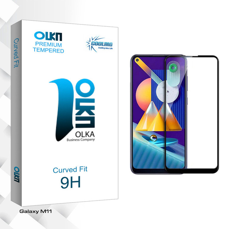 محافظ صفحه نمایش کولینگ مدل Olka Glass مناسب برای گوشی موبایل سامسونگ Galaxy M11