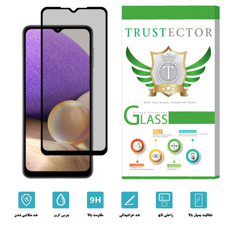 محافظ صفحه نمایش سرامیکی تراستکتور مدل CRP مناسب برای گوشی موبایل سامسونگ Galaxy A02s