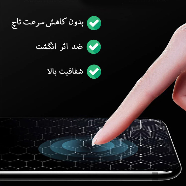 محافظ صفحه نمایش تراستکتور مدل FUL-T مناسب برای گوشی شیائومی Redmi Note 10S
