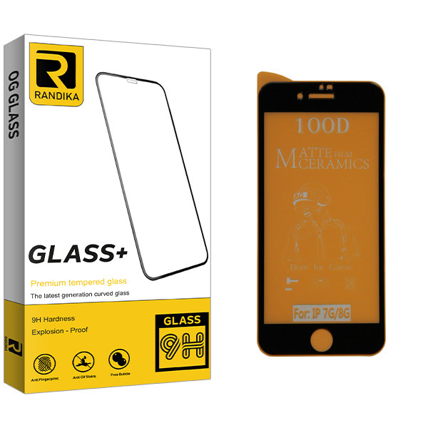 محافظ صفحه نمایش مات راندیکا مدل GLD مناسب برای گوشی موبایل اپل iphone 7/ 8