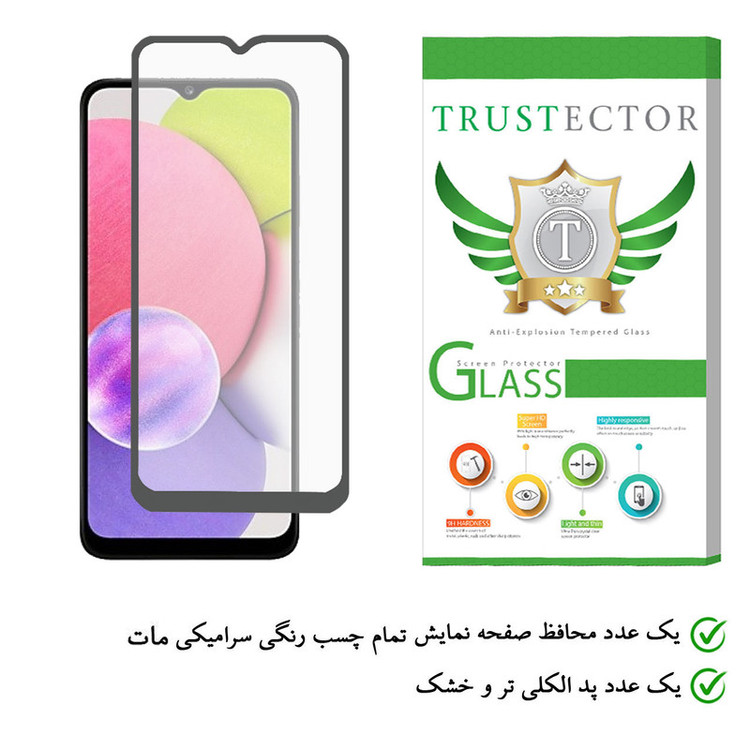 محافظ صفحه نمایش سرامیکی تراستکتور مدل CMA-T مناسب برای گوشی موبایل سامسونگ Galaxy A03s