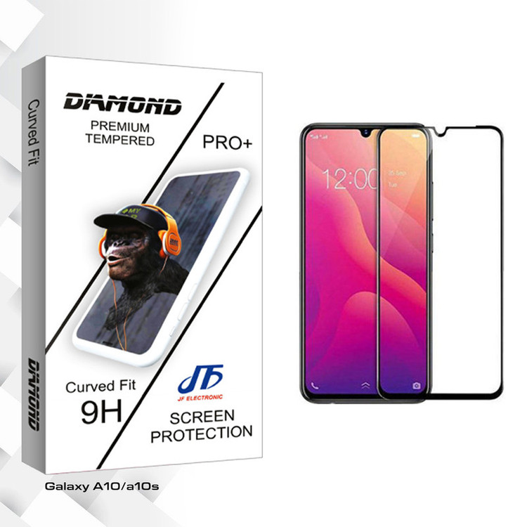 محافظ صفحه نمایش جی اف مدل Diamond glass مناسب برای گوشی موبایل سامسونگ Galaxy A10/a10s