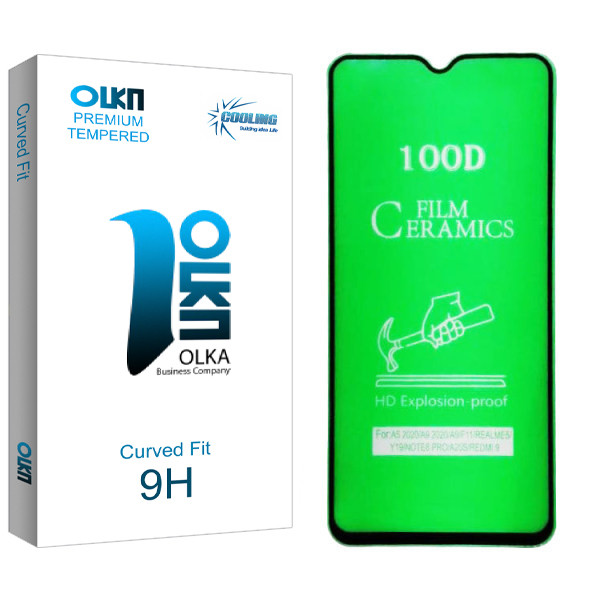 محافظ صفحه نمایش سرامیکی کولینگ مدل Olka glass مناسب برای گوشی موبایل سامسونگ Galaxy A12/ A32 / A42
