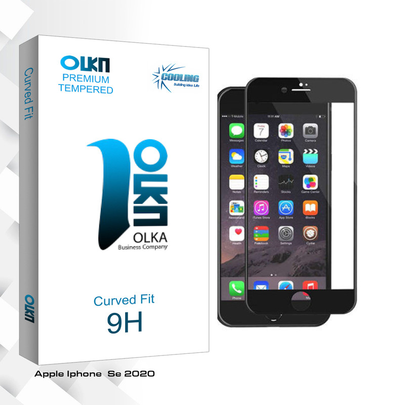 محافظ صفحه نمایش کولینگ مدل Olka glass مناسب برای گوشی موبایل اپل Iphone Se 2020
