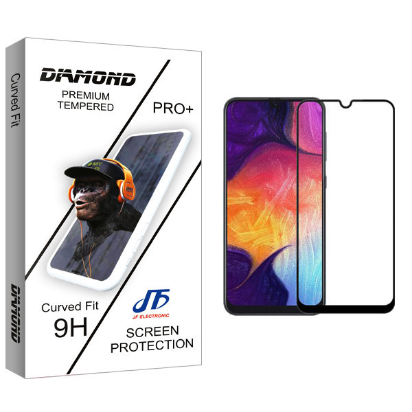 محافظ صفحه نمایش جی اف مدل Diamond glass مناسب برای گوشی موبایل سامسونگ Galaxy M30