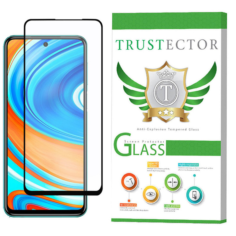 محافظ صفحه نمایش سرامیکی تراستکتور مدل CAT مناسب برای گوشی موبایل شیائومی Redmi Note 9