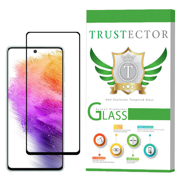 محافظ صفحه نمایش سرامیکی تراستکتور مدل CRT-Glass مناسب برای گوشی موبایل سامسونگ Galaxy A73 5G