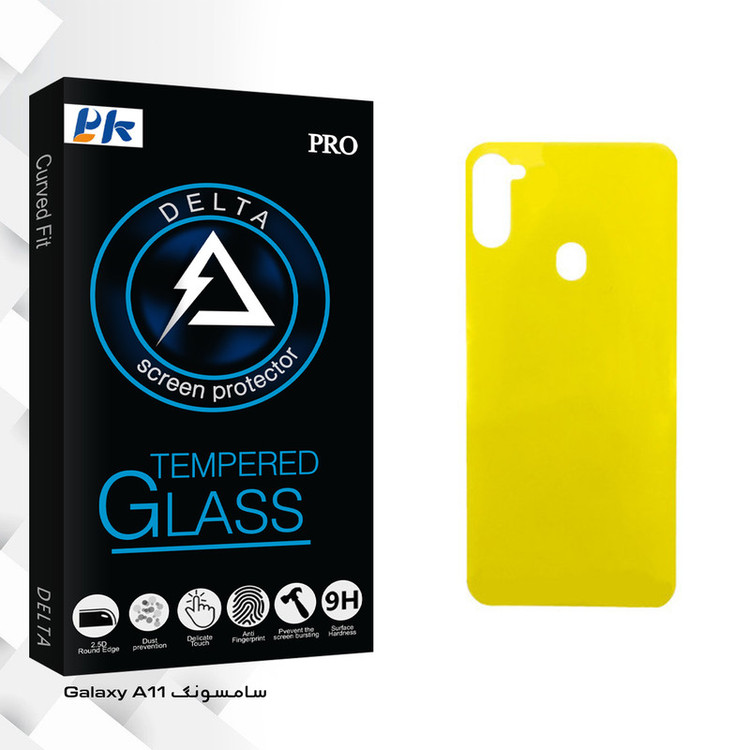 محافظ پشت گوشی پی کی مدل Delta Glass مناسب برای گوشی موبایل سامسونگ Galaxy A11