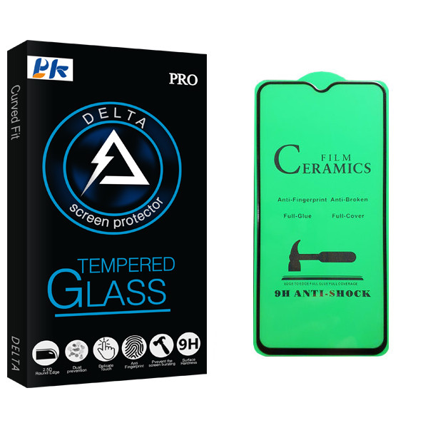 محافظ صفحه نمایش سرامیکی پی کی مدل Delta Glass مناسب برای گوشی موبایل سامسونگ Galaxy M31