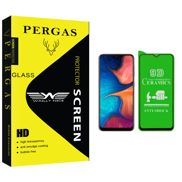 محافظ صفحه نمایش سرامیکی وایلی نایس مدل Pergas Glass مناسب برای گوشی موبایل سامسونگ Galaxy M30/M30S/M40S