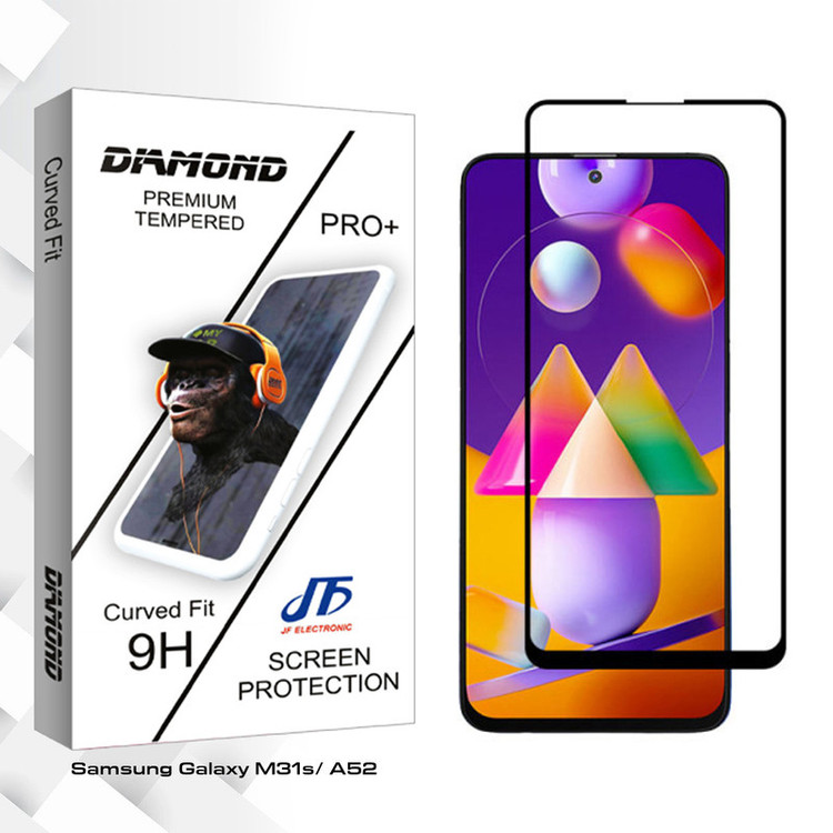 محافظ صفحه نمایش سرامیکی جی اف مدل Diamond glass مناسب برای گوشی موبایل سامسونگ Galaxy M31s/ A52