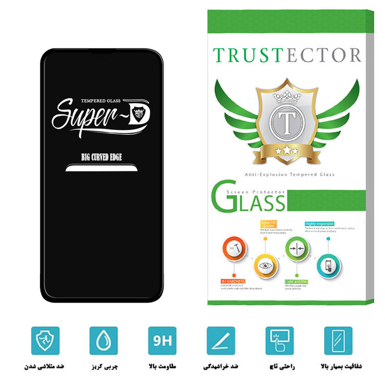محافظ صفحه نمایش تراستکتور مدل SUT مناسب برای گوشی موبایل اپل iphone 13