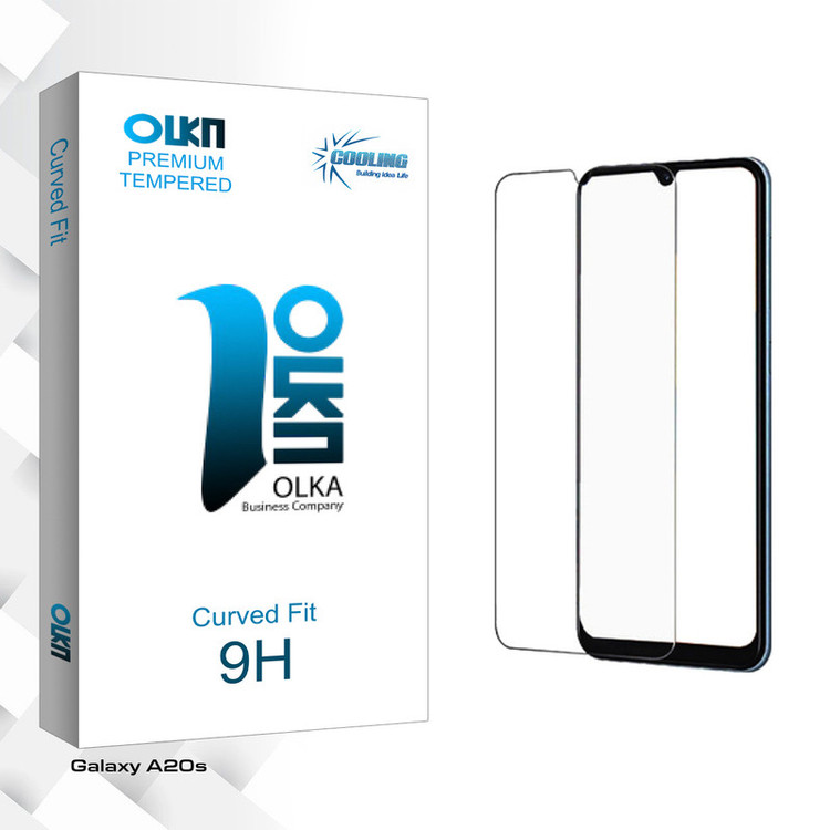 محافظ صفحه نمایش شیشه ای کولینگ مدل Olka Glass مناسب برای گوشی موبایل سامسونگ Galaxy A20s