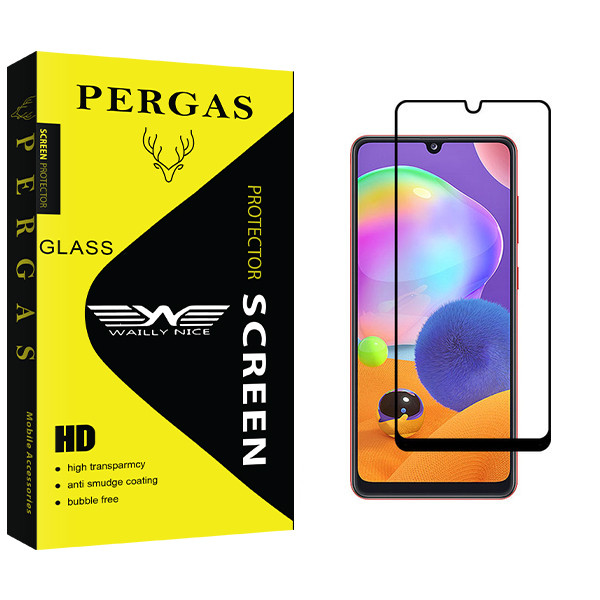 محافظ صفحه نمایش وایلی نایس مدل Pergas Glass مناسب برای گوشی موبایل سامسونگ Galaxy A31
