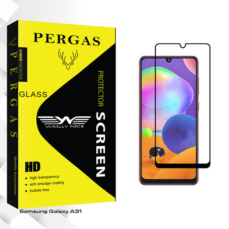 محافظ صفحه نمایش وایلی نایس مدل Pergas Glass مناسب برای گوشی موبایل سامسونگ Galaxy A31