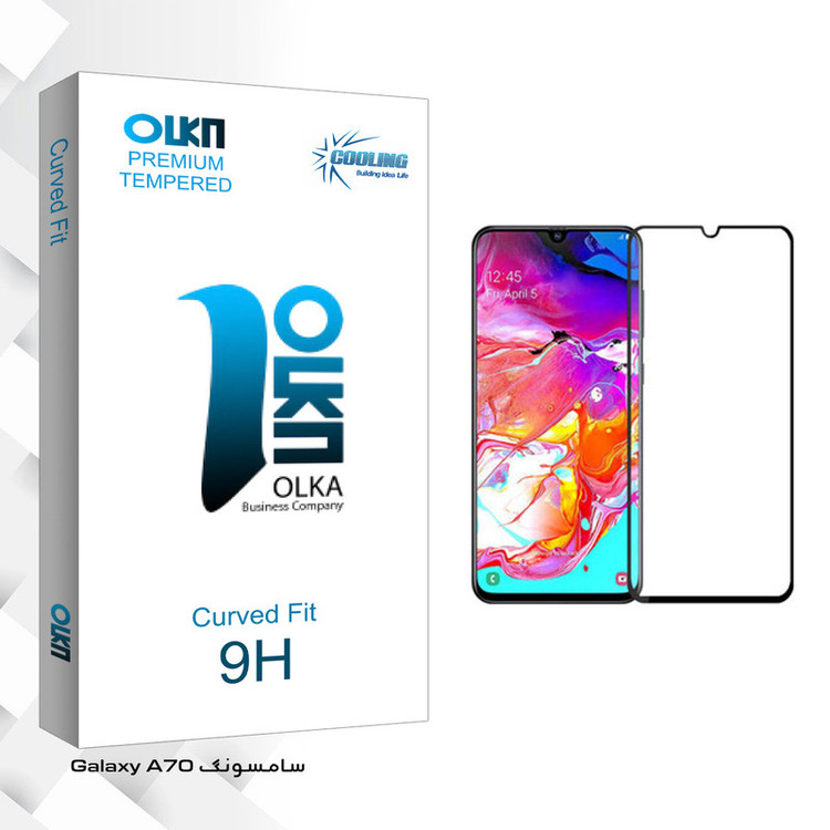 محافظ صفحه نمایش کولینگ مدل Olka glass مناسب برای گوشی موبایل سامسونگ Galaxy A70